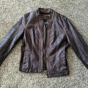 Leather jacket